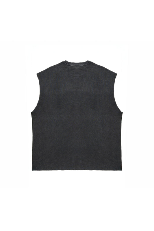 SUNDOWN SLEEVELESS (Washed Black)