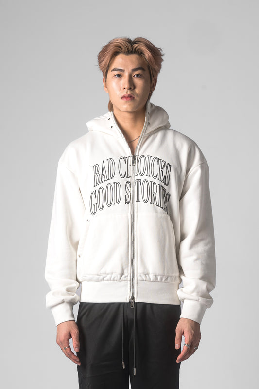 BAD CHOICES GOOD STORIES HOODIE