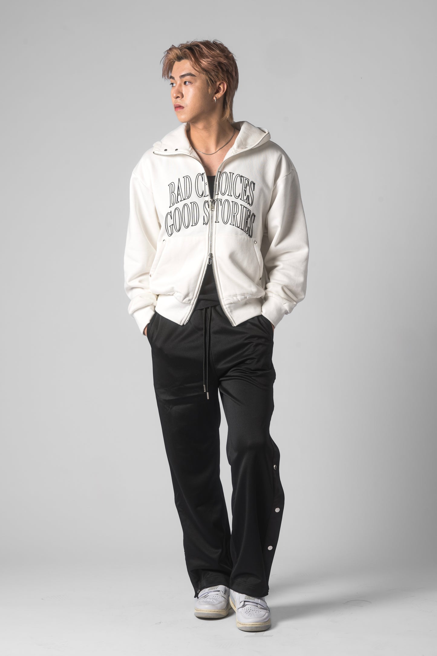 BAD CHOICES GOOD STORIES HOODIE