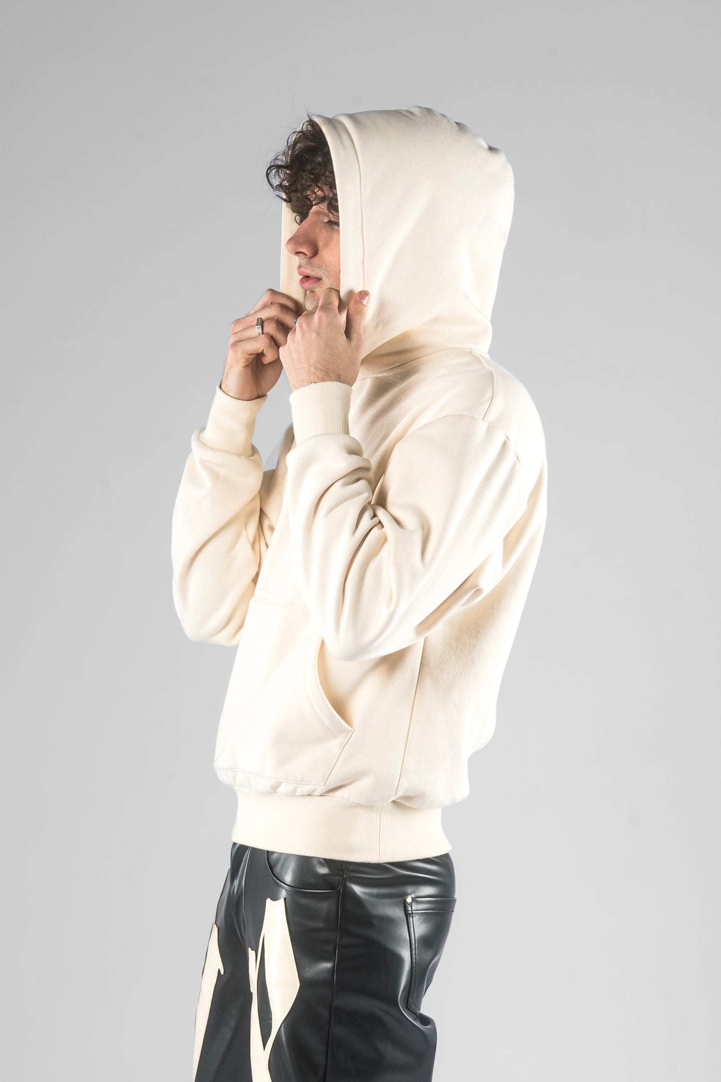 AGAINST NORMAL HOODIE (Off-White)