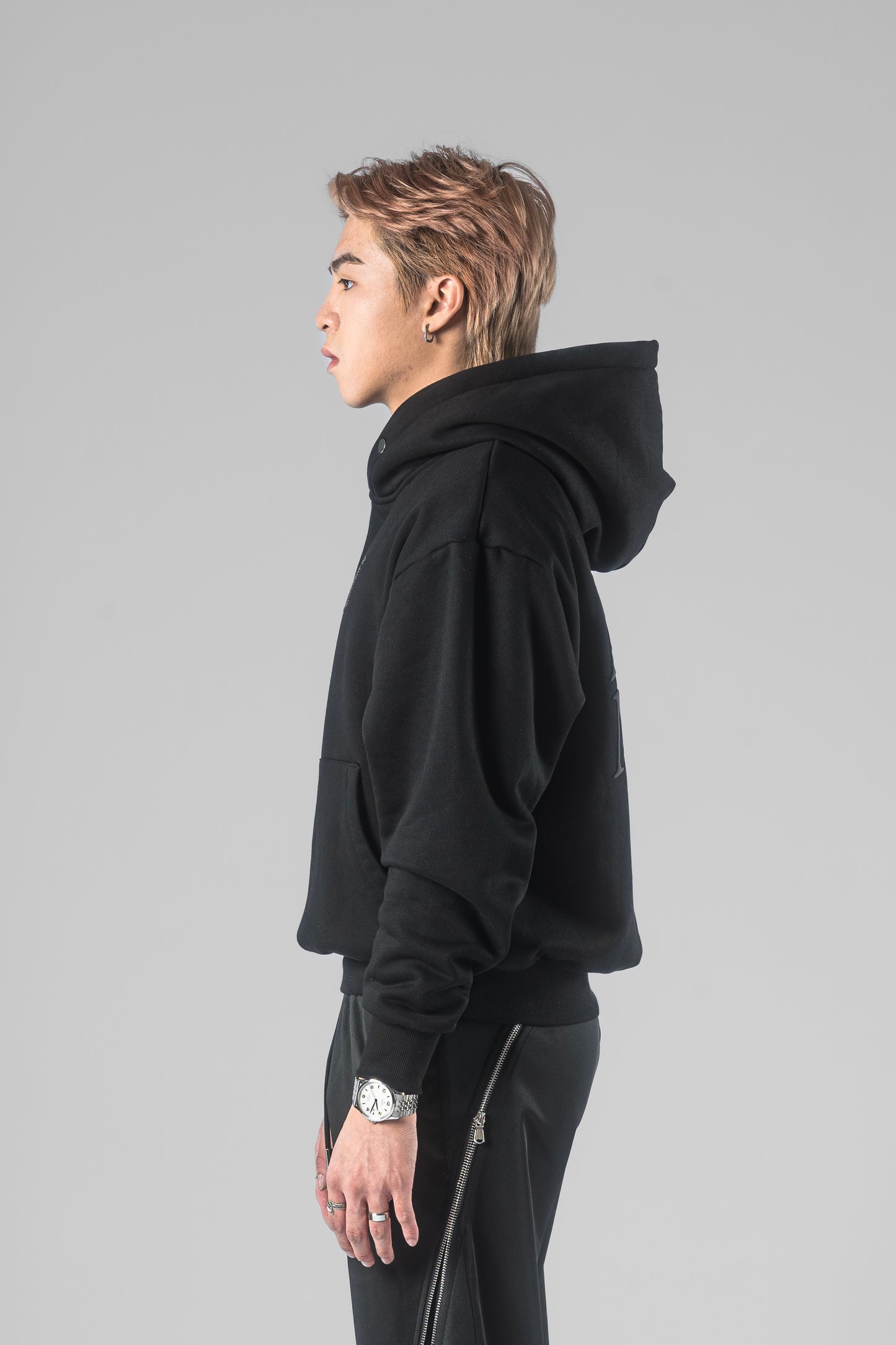 AGAINST NORMAL HOODIE (Black)
