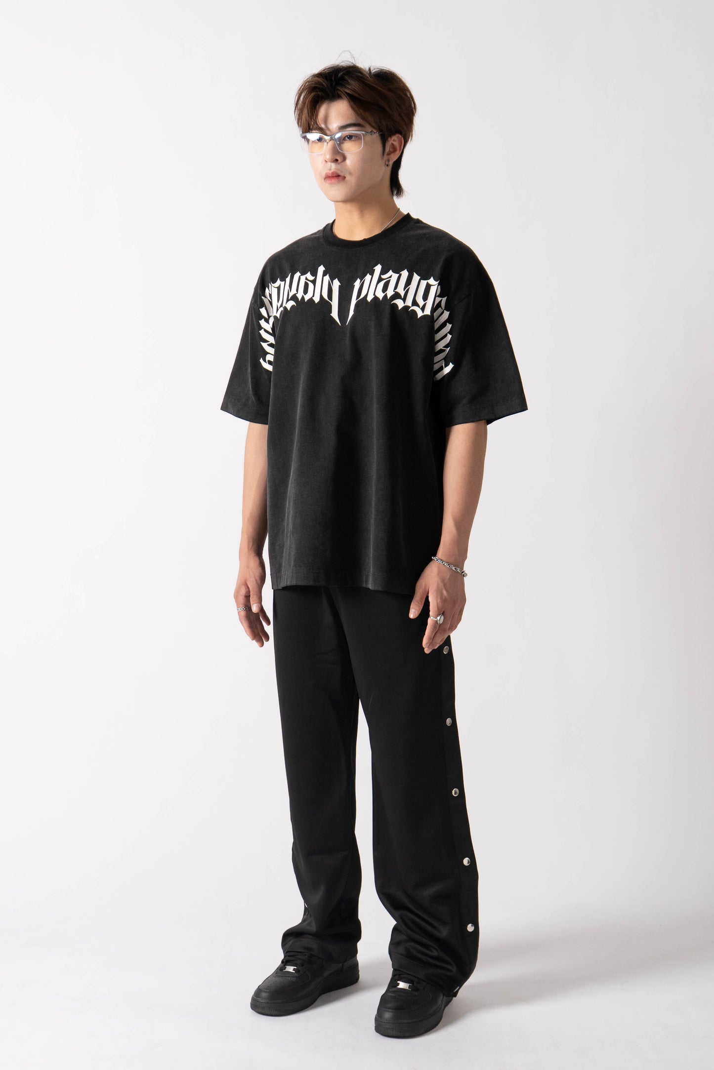 SUNDOWN T-SHIRT (Washed Black)