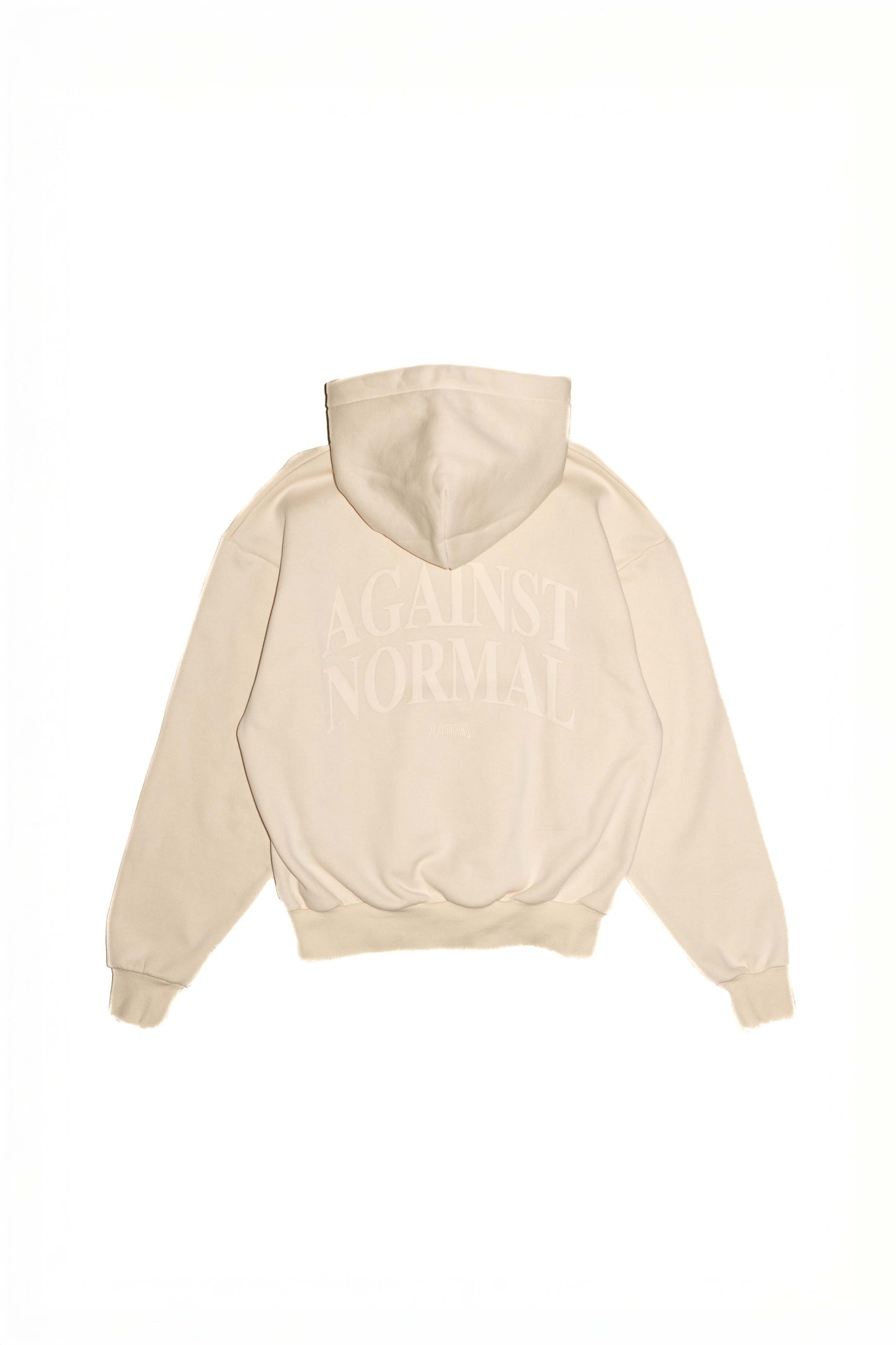 AGAINST NORMAL HOODIE (Off-White)
