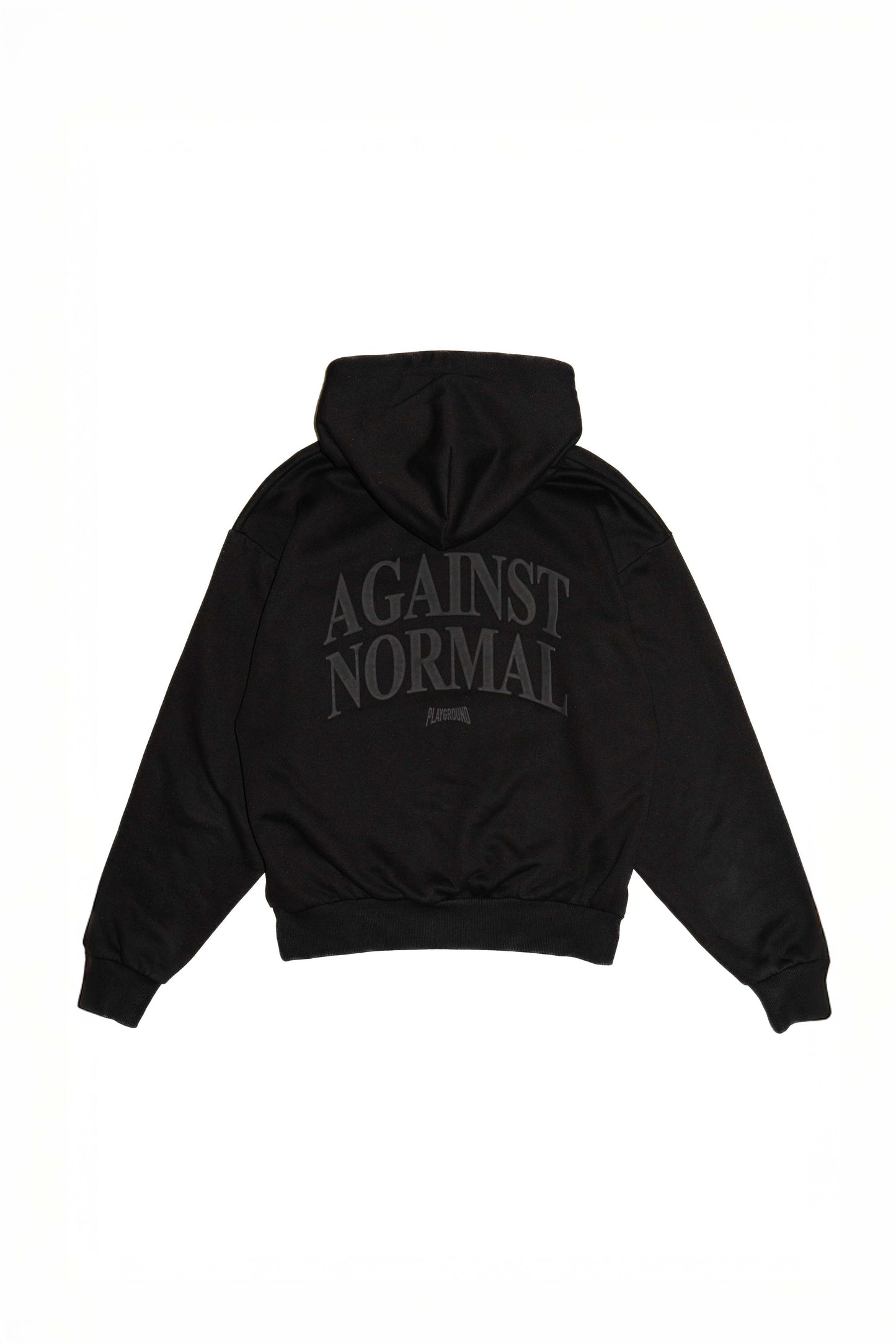 AGAINST NORMAL HOODIE (Black)