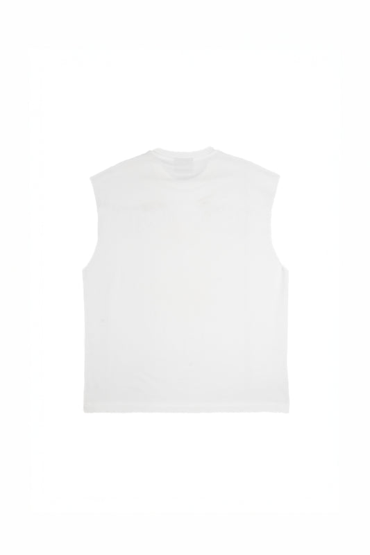 SUNDOWN SLEEVELESS (White)