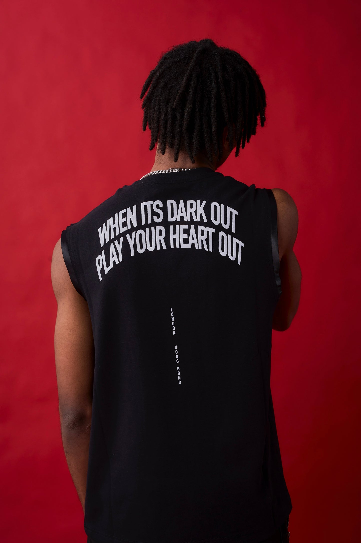 3M SLOGAN SLEEVELESS