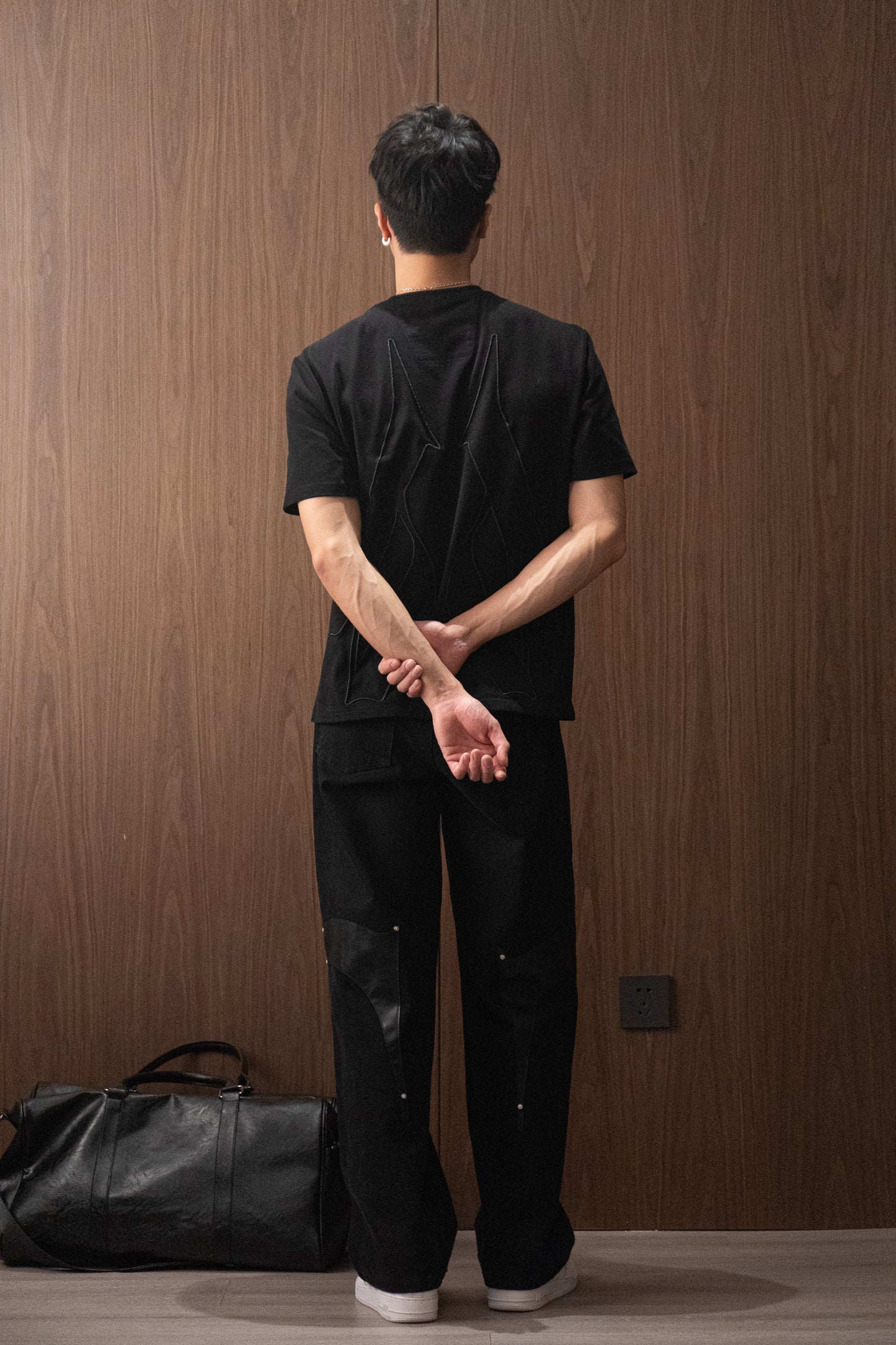 Sundown Faux Leather Denim