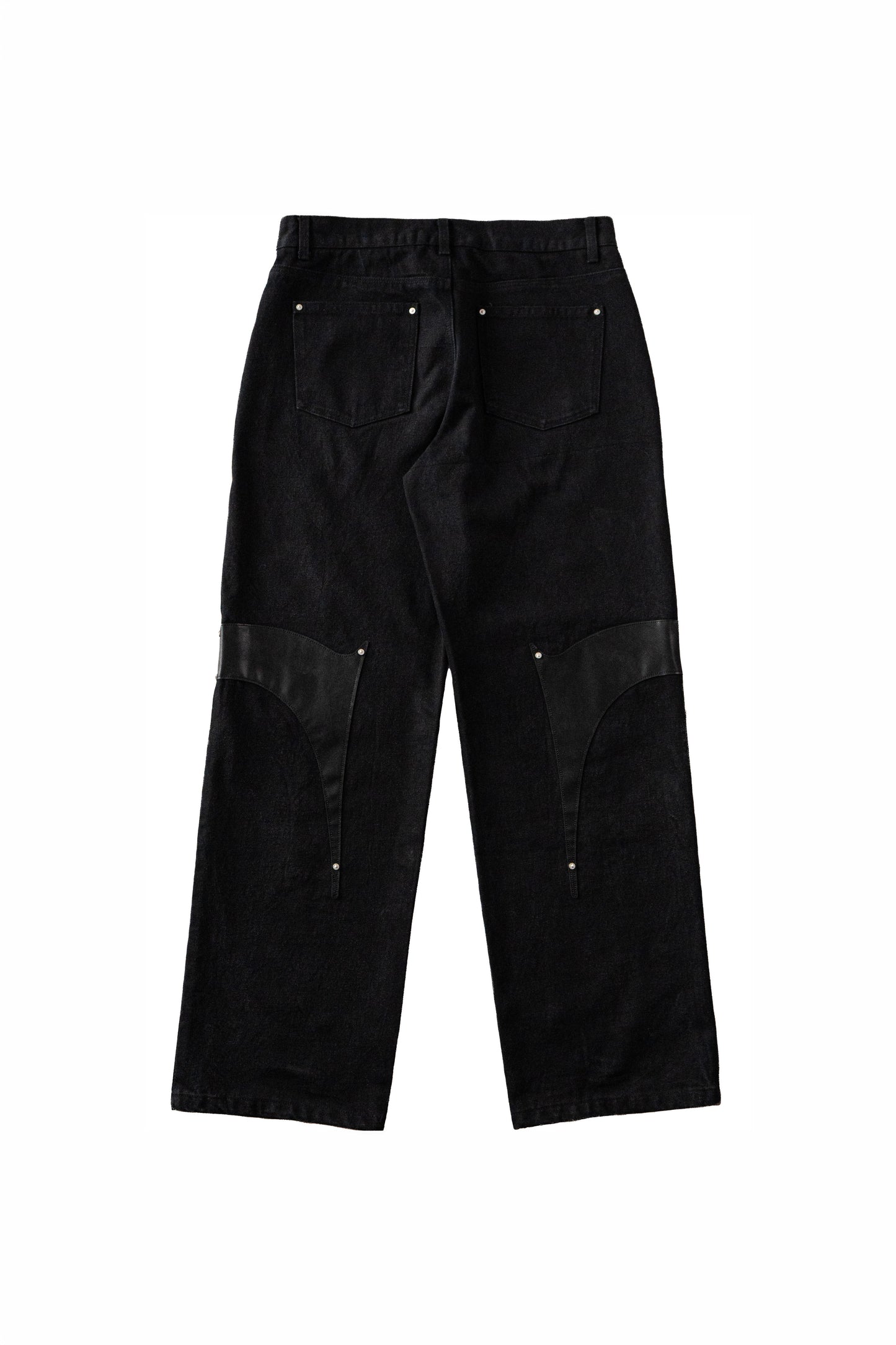 Sundown Faux Leather Denim