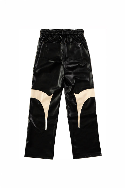 Sundown Faux Leather Trousers