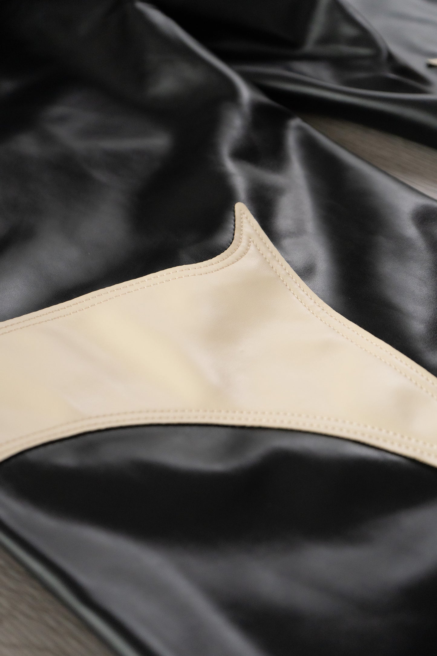 Sundown Faux Leather Trousers