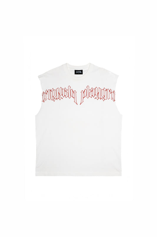 SUNDOWN SLEEVELESS (White)
